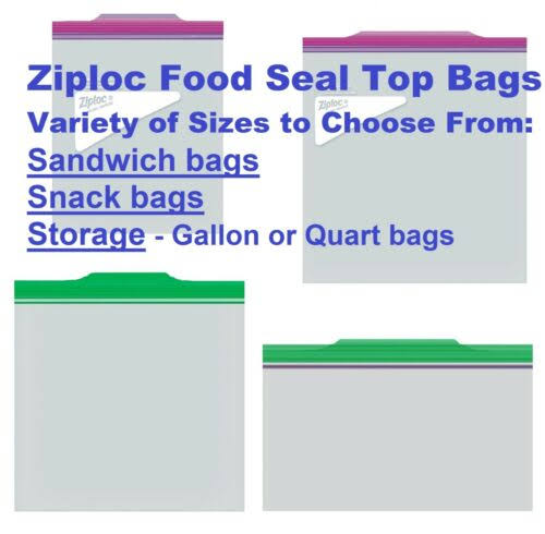 Ziploc Sandwich Bags - 600 Count