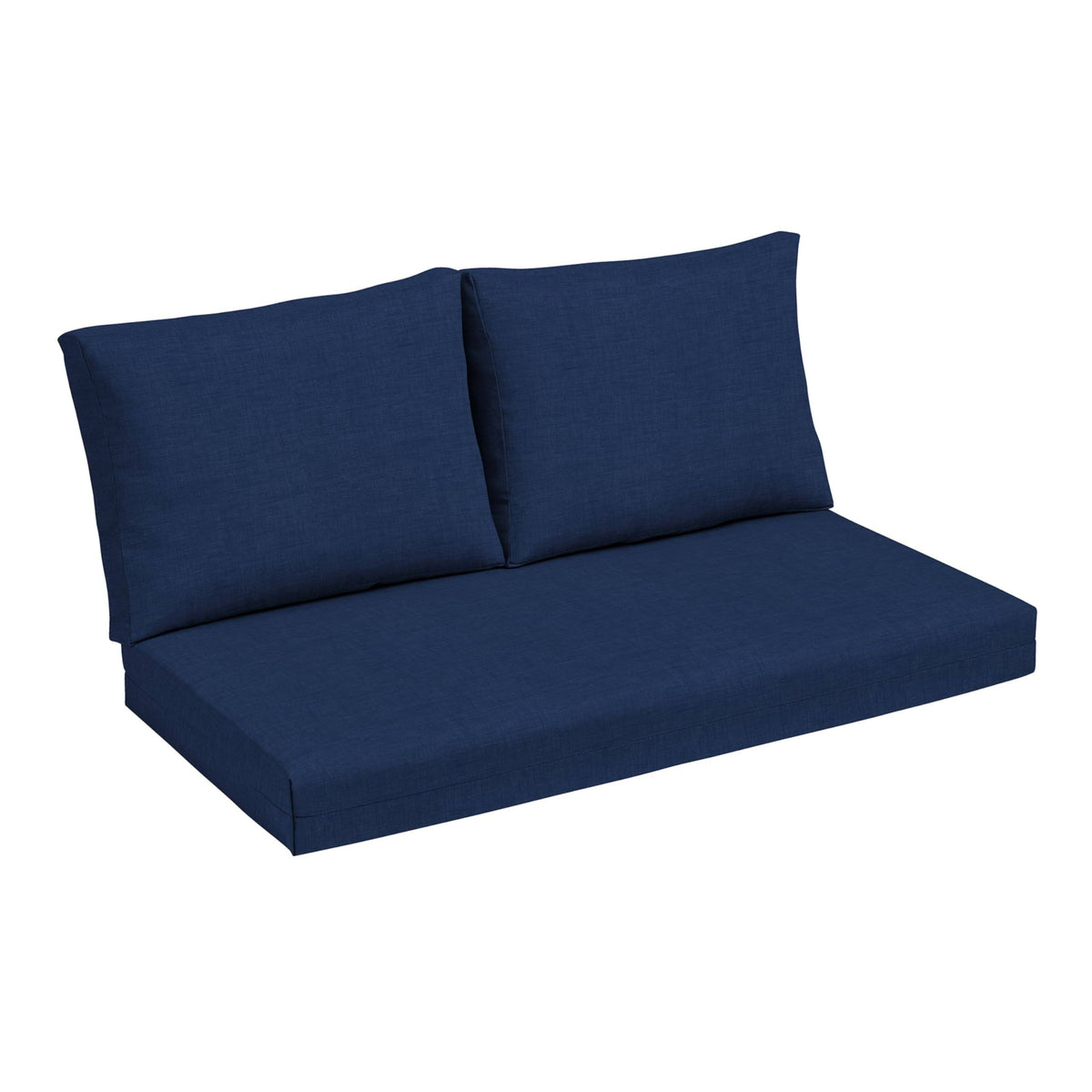 Arden Selections Outdoor Loveseat Cushion Set, 48 x 24 - Sapphire Blue Leala