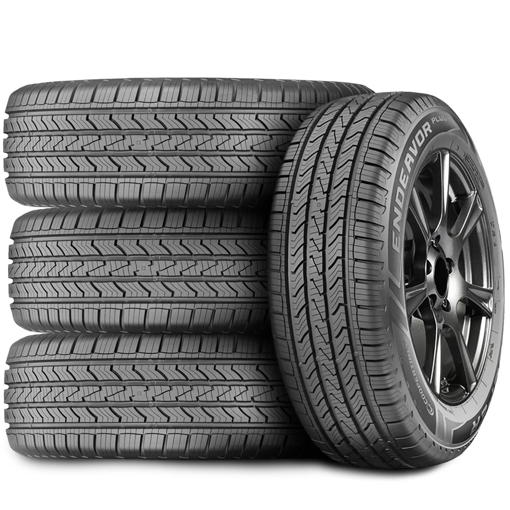 Set of 4 (FOUR) Cooper Endeavor Plus 245/65R17 107T AS A/S All-Season Tires