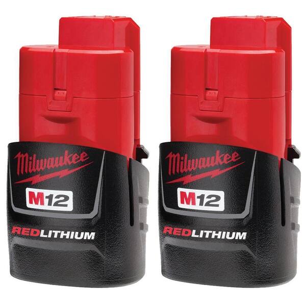 M12 12V Lithium - Ion Cordless Drill Driver/Impact Driver Combo Kit (2 - Tool) with Two Free M12 1.5ah Batteries