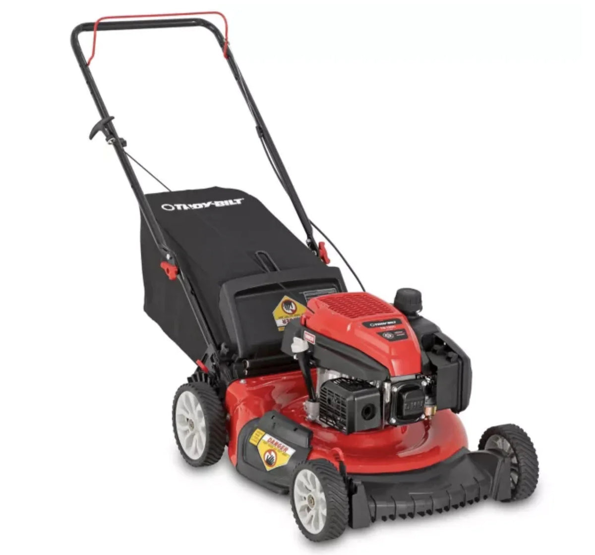 Restored Troy - Bilt TB120C | 21in 163cc Walk Behind Push Mower | 3 - in - 1 Deck (Refurbished)