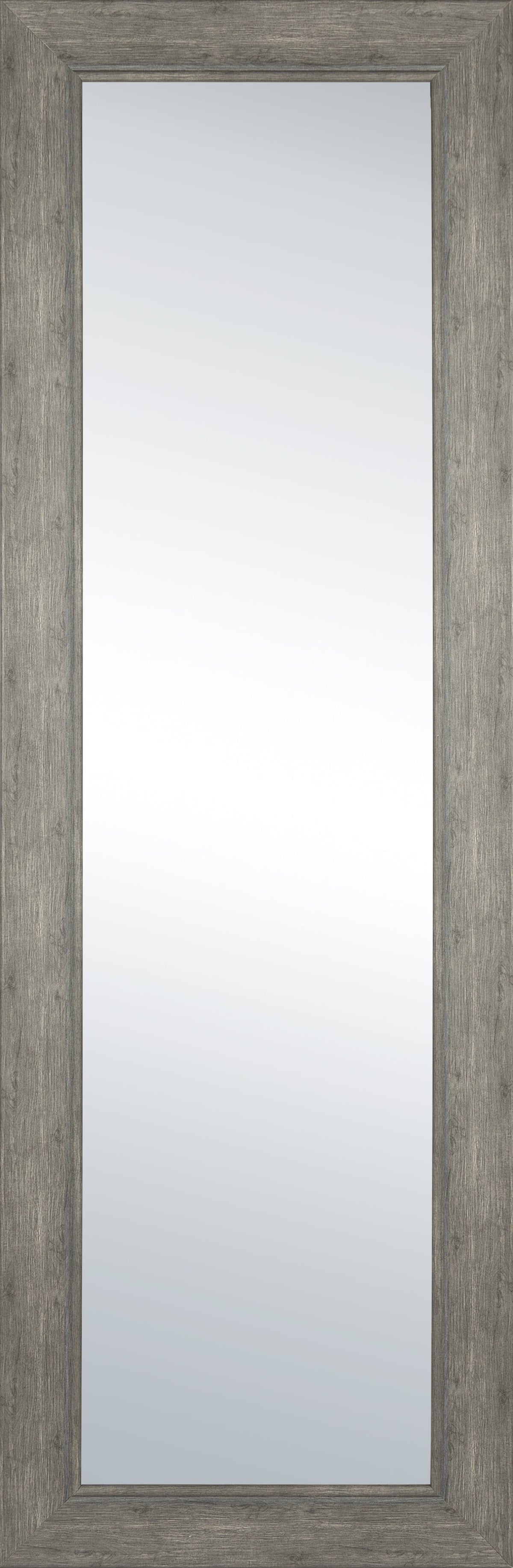 Mainstays Full-Length Rectangular Mirror, 17Inx53In, Rustic Grey