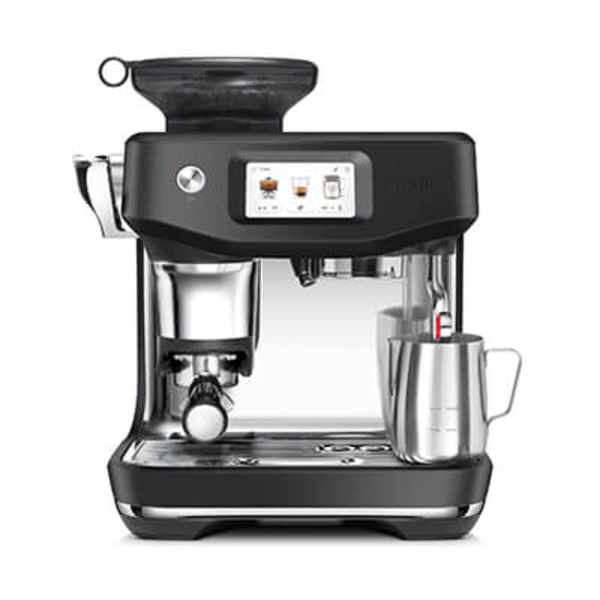 Breville - Barista Touch Impress Espresso Machine - Black Truffle