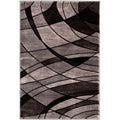 Better Homes & Gardens Gray Abstract Area Rug, Size: 5' x 7'