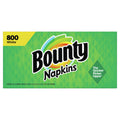 Bounty Napkins, Quilted, White, 1-Ply - 4 packages