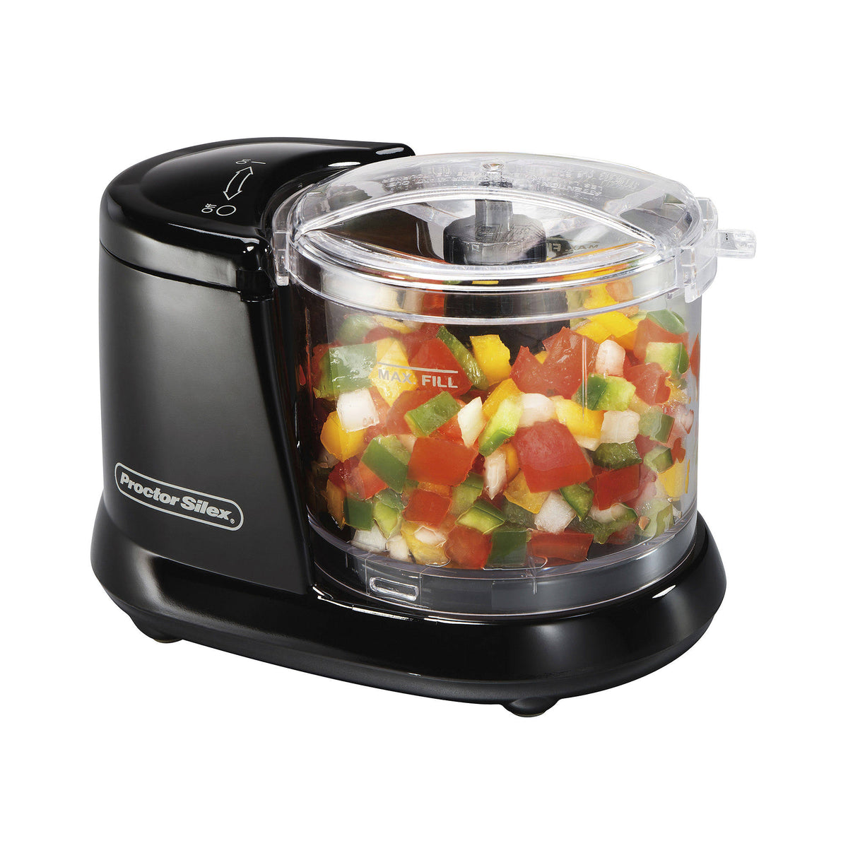 Proctor Silex 1.5-Cup Food Chopper - black