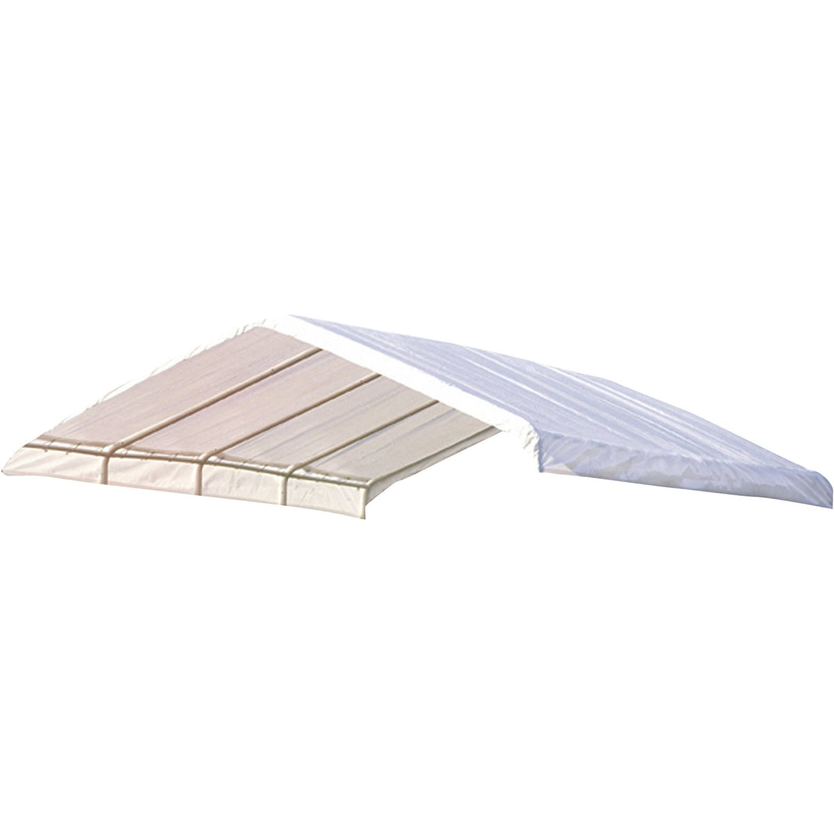 ShelterLogic Canopy 12 ft. W x 26 ft. D Replacement Cover; White