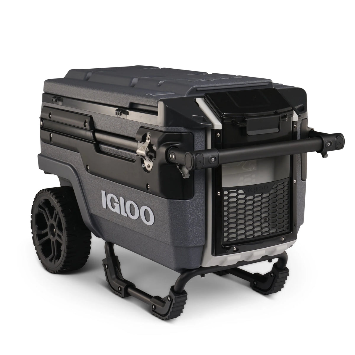 Igloo 70 QT Trailmate Journey Rolling Cooler, Carbonite Gray