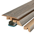 Performance Accessories Flint Grey 0.75 in. T x 2.37 in. W x 78.7 in. L Laminate 4-in-1 Molding, Medium