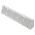 Hart & Cooley 43706 30" x 6" White Baseboard Return Air Grille (658 Series) | SupplyHouse.com