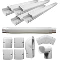 Pioneer Decorative PVC Line Cover Kit for Mini Split Air Conditioners and Heat Pumps