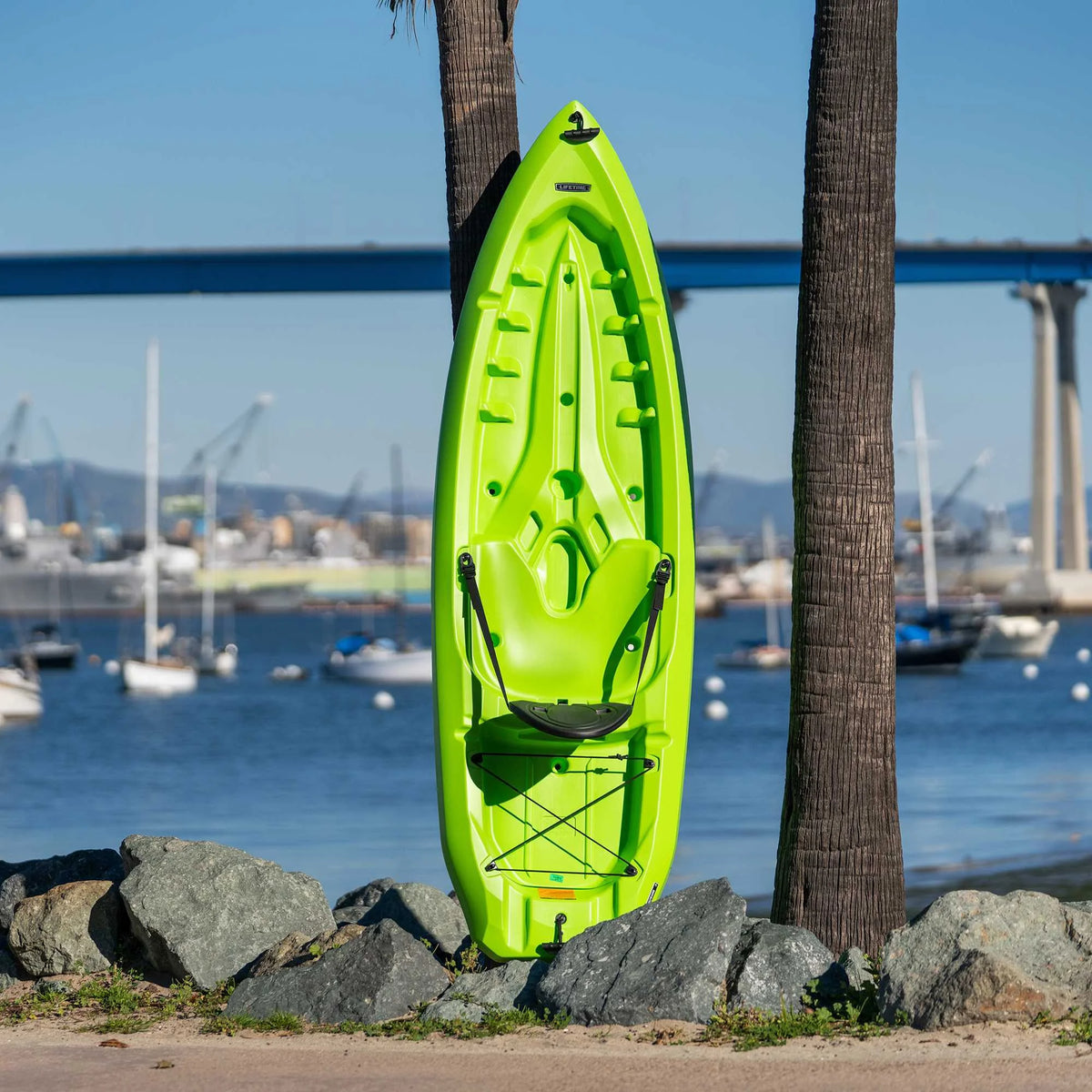 Lifetime Daylite 8 Ft Sit - on - Top Kayak, Red (90775)