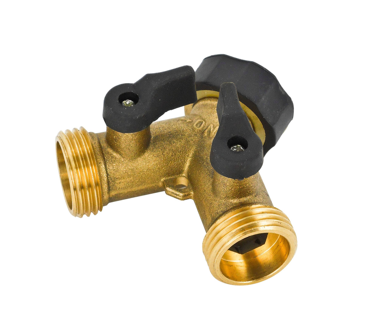 Yardsmith Brass 2-Way Restricted-Flow Water Shut-Off 8819