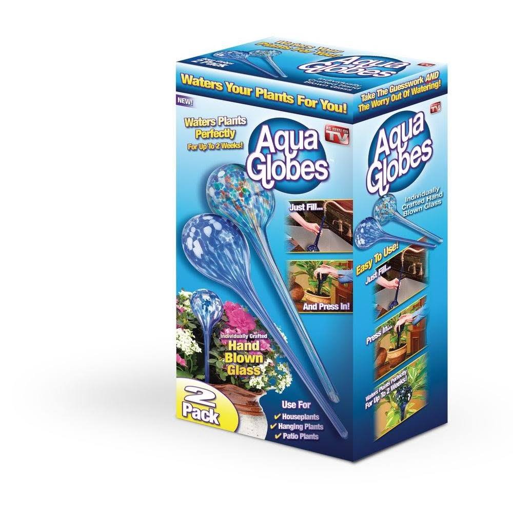Assorted Glass Aqua Globe