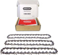 Oregon S62x3 3-Pack AdvanceCut Chainsaw Chains for 18-inch Bar - 62 Drive Links C Low-Kickback, Fits Husqvarna, Echo, Poulan, Craftsman and More