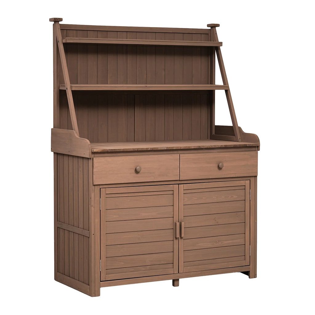 Walnut Cabinet with 6 Shelves, Adjustable Glass & Mirrored Back Design Shelf Lighted Corner Curio Shelves in