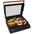 Blackstone E - Series 17" Electric Tabletop Griddle with Hood, Black