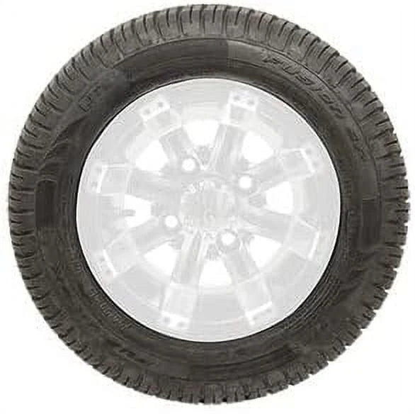 GTW Fusion S/R Steel Belted Radial DOT Golf Cart Street Tire (215/50 - R12)