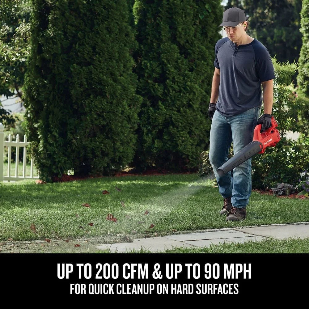 CRAFTSMAN V20 Cordless Leaf Blower, Hard Surface Blower, Bare Tool Special Purchase