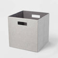 13" x 13" Fabric Bin Gray - Brightroom