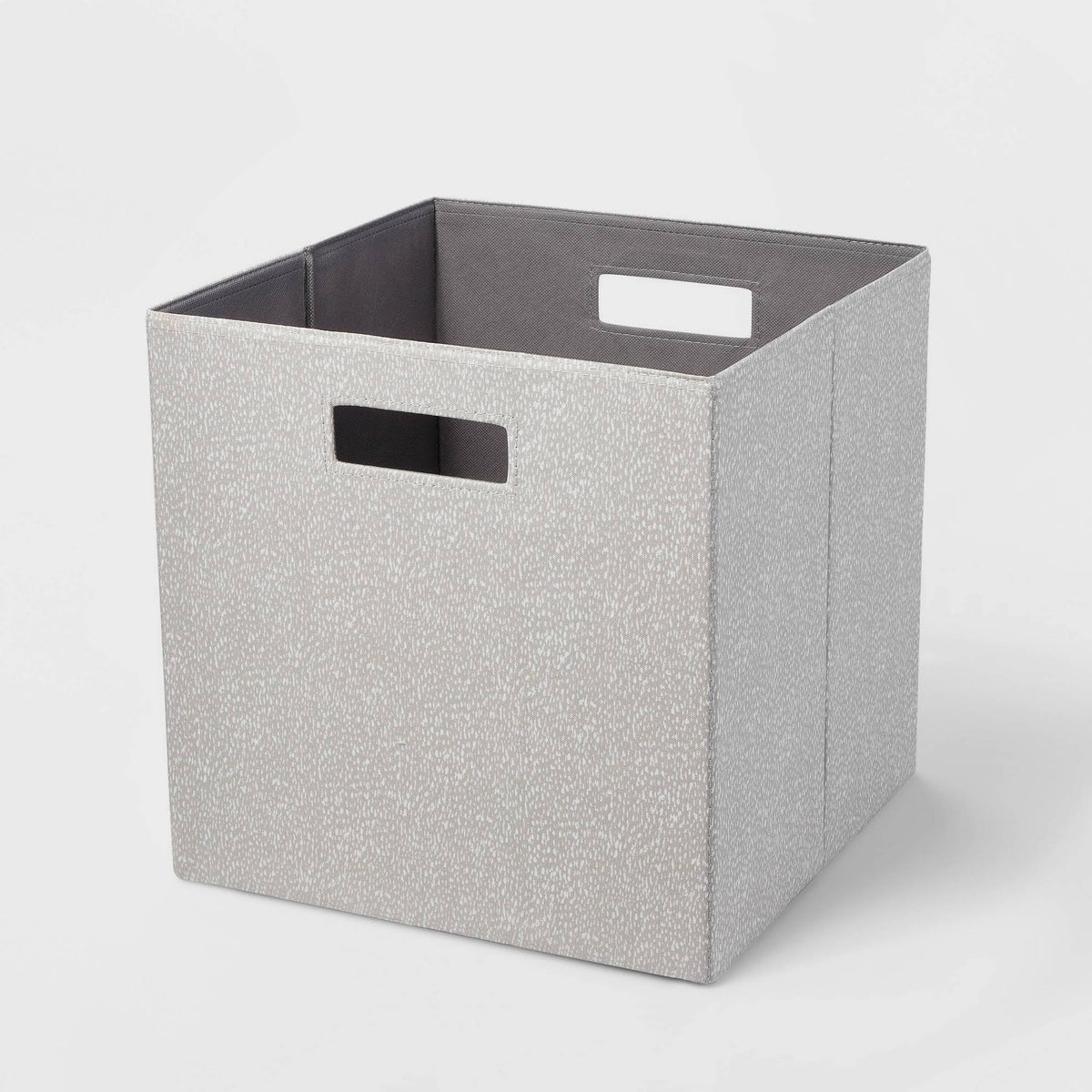13" x 13" Fabric Bin Gray - Brightroom