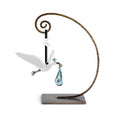 Michael Aram Stork Ornament Blue