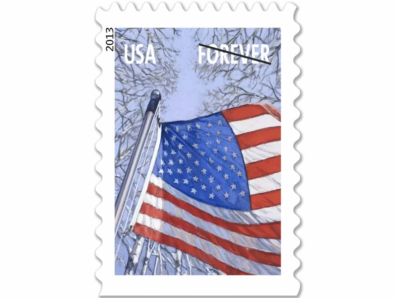 Forever Stamps 2013 Four Seasons U.S. Flag – Patriotic Symbol. First-Class Postage