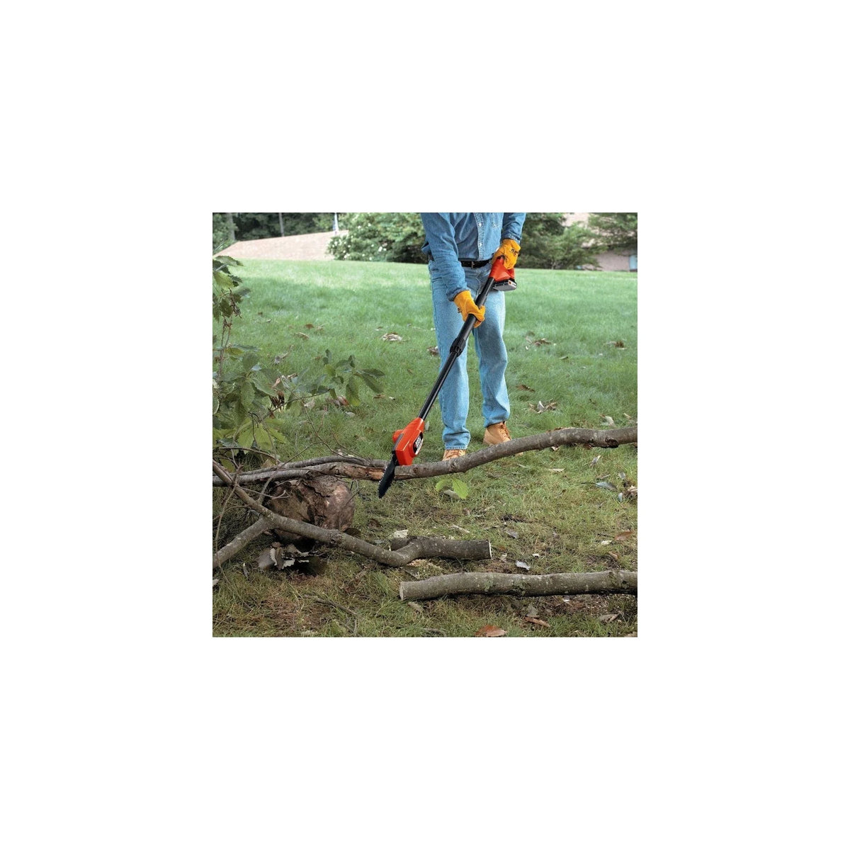 BLACK+DECKER 20V Max* Lithium Pole Pruning Saw, Bare Tool Only (LPP120B)