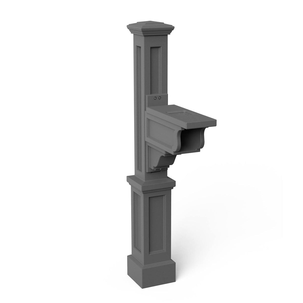 Mayne Dover Mail Post - Graphite Grey