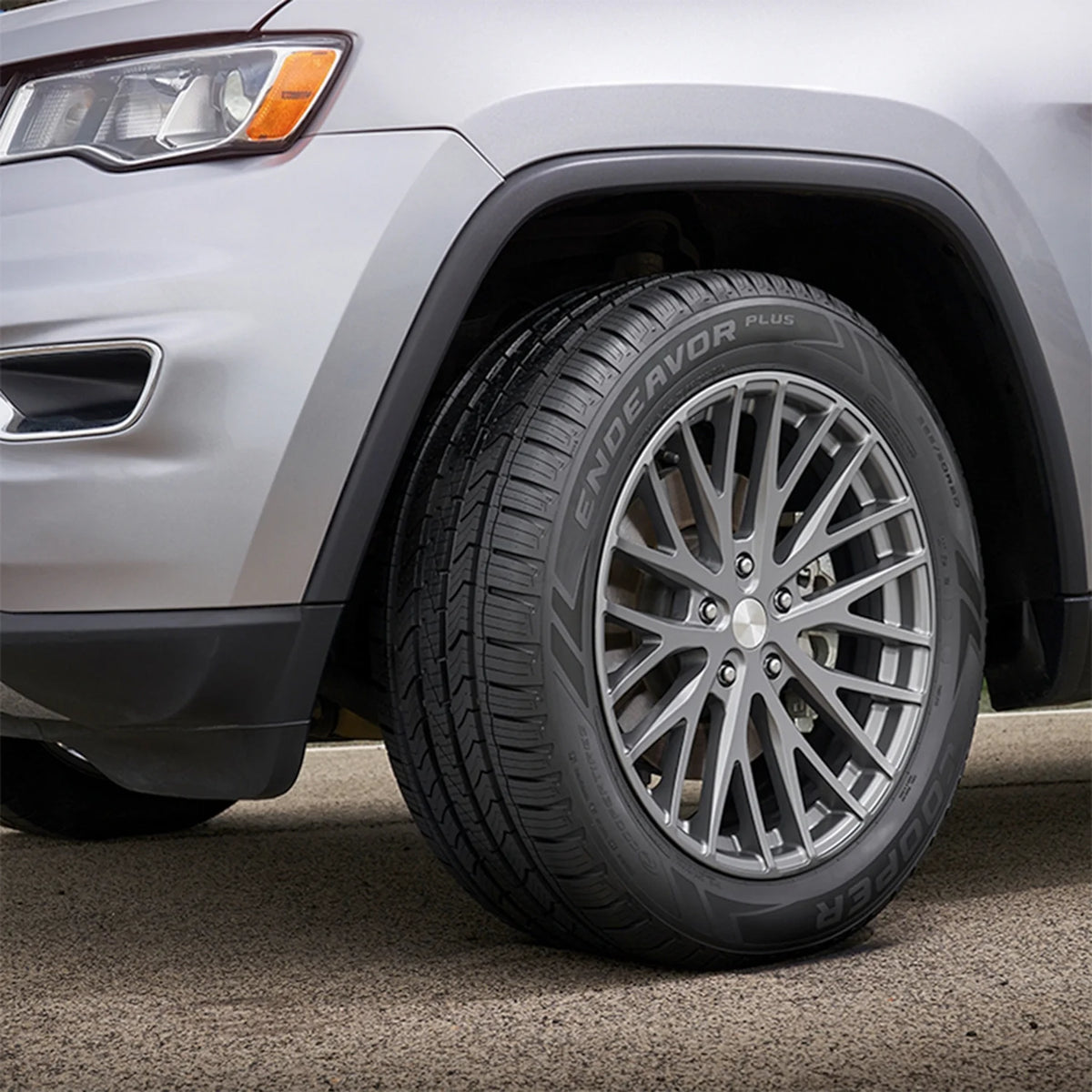 Set of 4 (FOUR) Cooper Endeavor Plus 245/65R17 107T AS A/S All-Season Tires