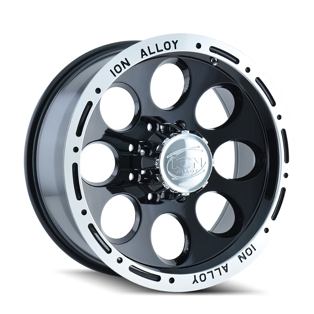 Ion 174 17X9 5X135 0et 87cb Black/Machined