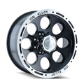 Ion 174 17X9 5X135 0et 87cb Black/Machined