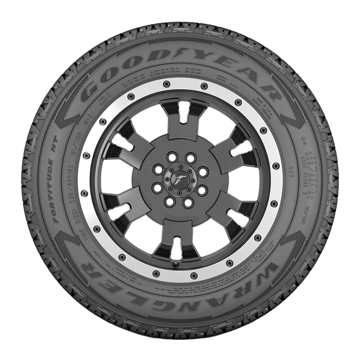 Set of 2 Goodyear Wrangler Fortitude HT 265/70R16 112T Tires