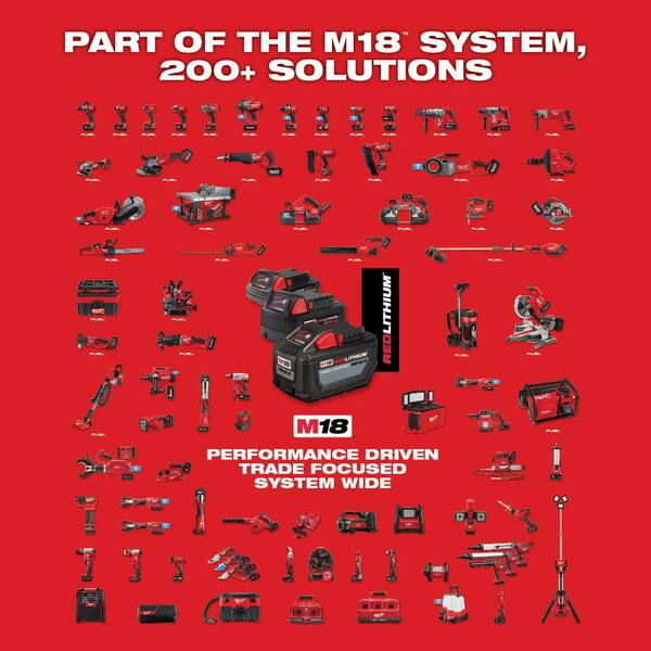 M18 FUEL 18V Lithium-Ion Brushless Cordless HACKZALL Reciprocating Saw Kit W/M18 Drywall Screw Gun