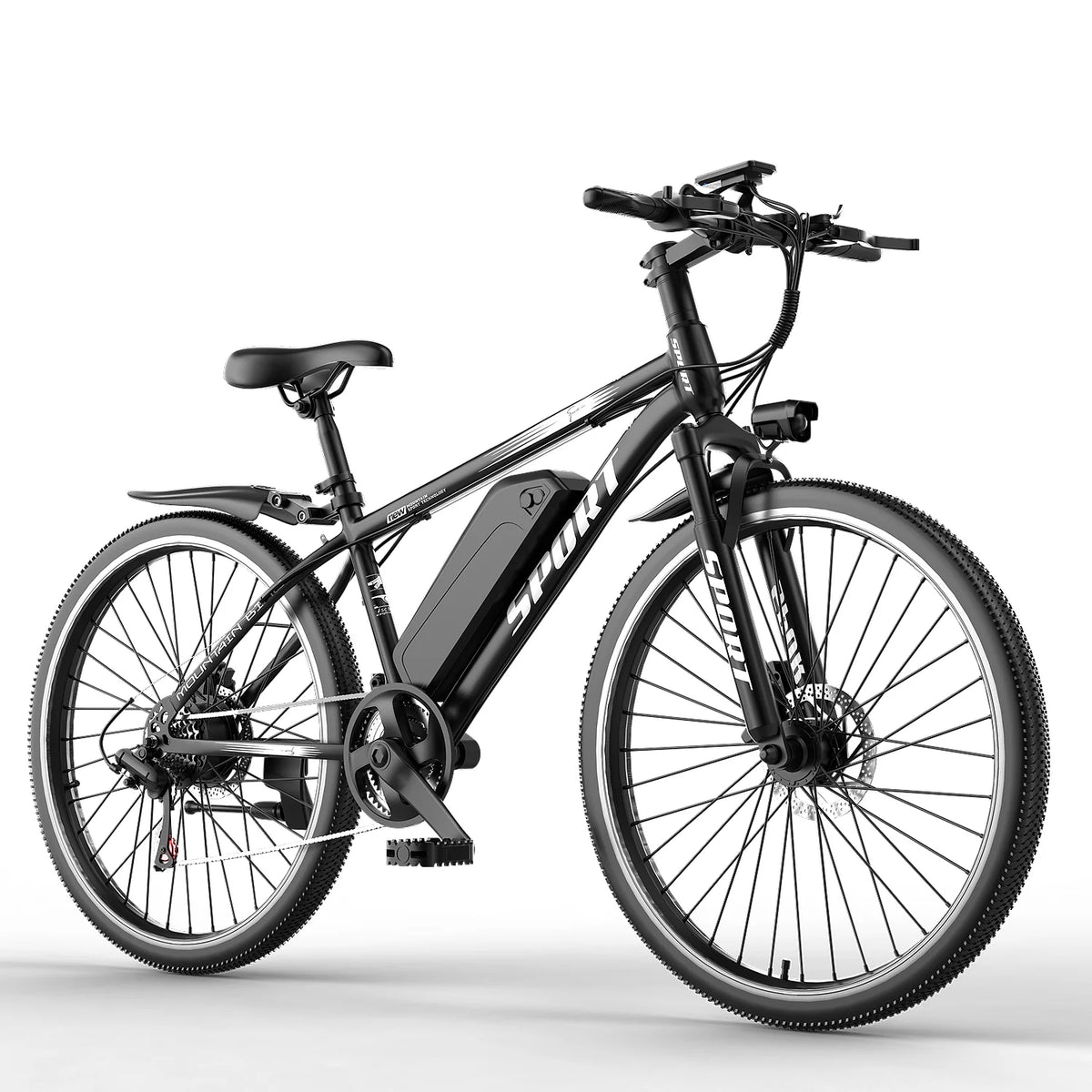 G28 - 1200W Peak 26" Electric Mountain Bike for Adults, 48V Off - Road E - Dirt Bike (Removable Battery45+ Mile Range, LCD Display, 330 lb Capacity, Pneumatic Tires - UL2849 Certified (Camp, Trail Rid)