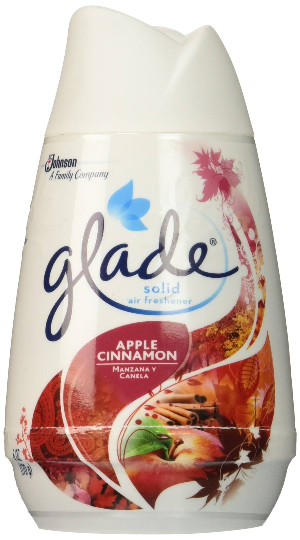 Glade Solid Air Freshener, Apple Cinnamon, 6oz