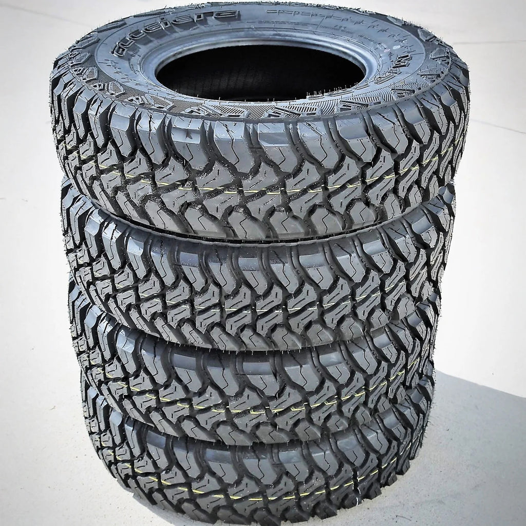 Pair of 2 (TWO) Accelera M/T - 01 LT 235/85R16 Load E (10 Ply) MT M/T Mud Tires