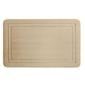 The Big One Border Memory Foam Bath Rug - Tan - 17x24
