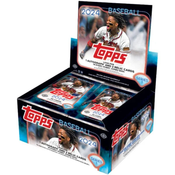 2024 Topps Series 1 Baseball Hobby Jumbo Box(400 Cards) - MadeInUSA