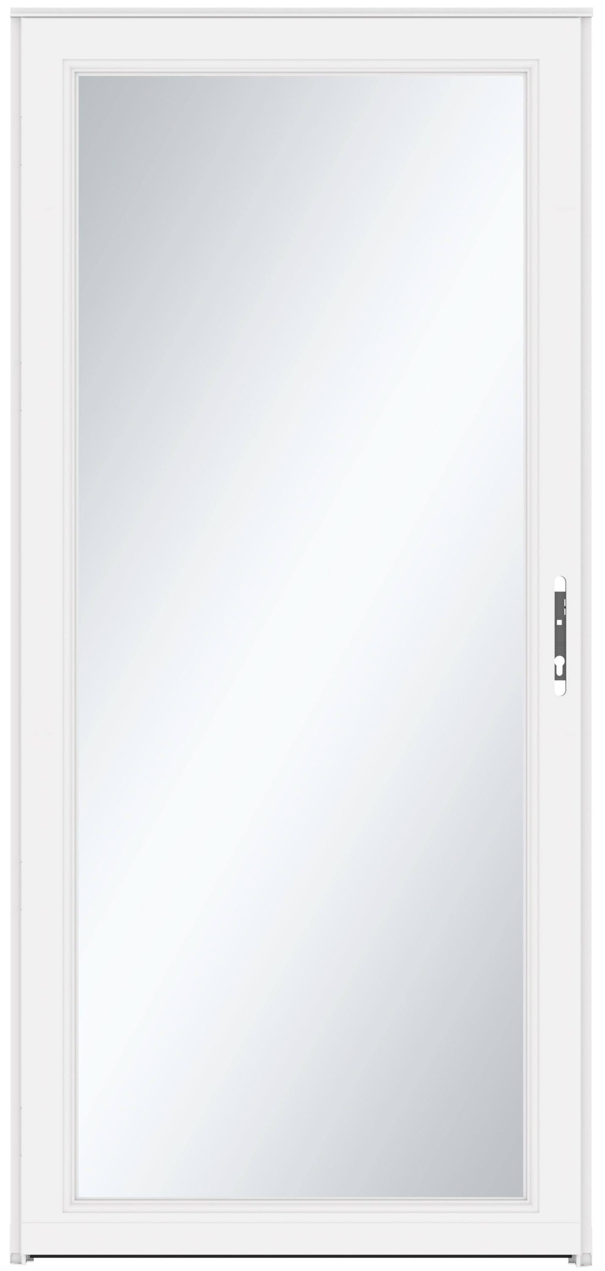 Larson Signature Classic White Full-view Aluminum Standard Storm Door (Common: 36-in x 81-in; Actual: 35.75-in x 79.75-in)(36 in X 81 in)