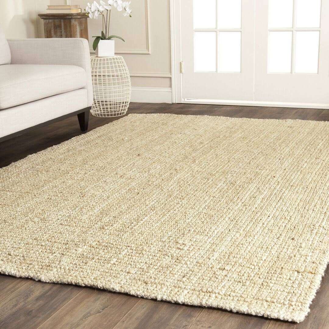 Muriel Handmade Ivory Area Rug Laurel Foundry Modern Farmhouse Rug Size Rectangle 3' x 5'