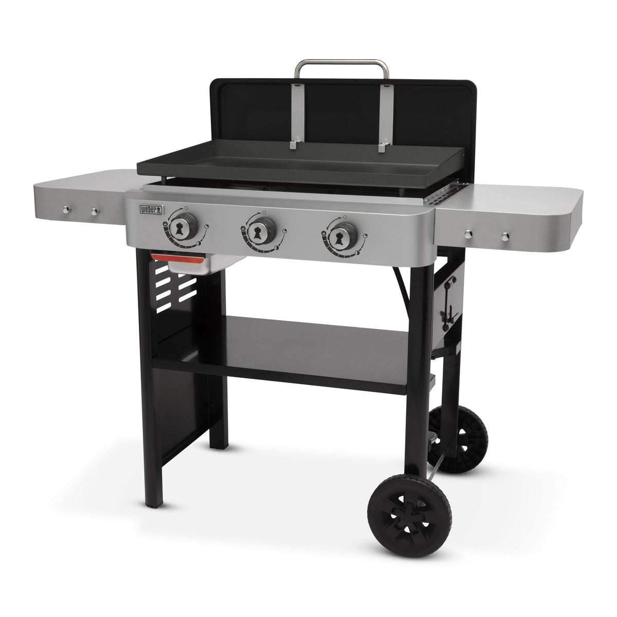 Weber 28 inch Gas Griddle Propane, Black