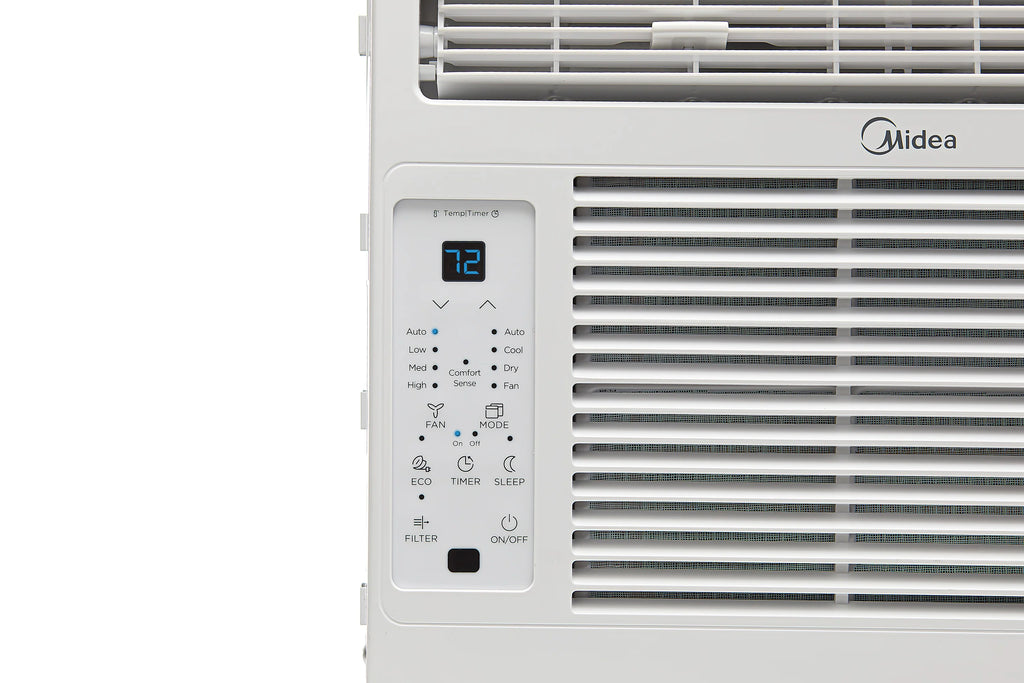 Midea 5, 000 BTU Window Air Conditioner, 150 Sq. Ft., White, New