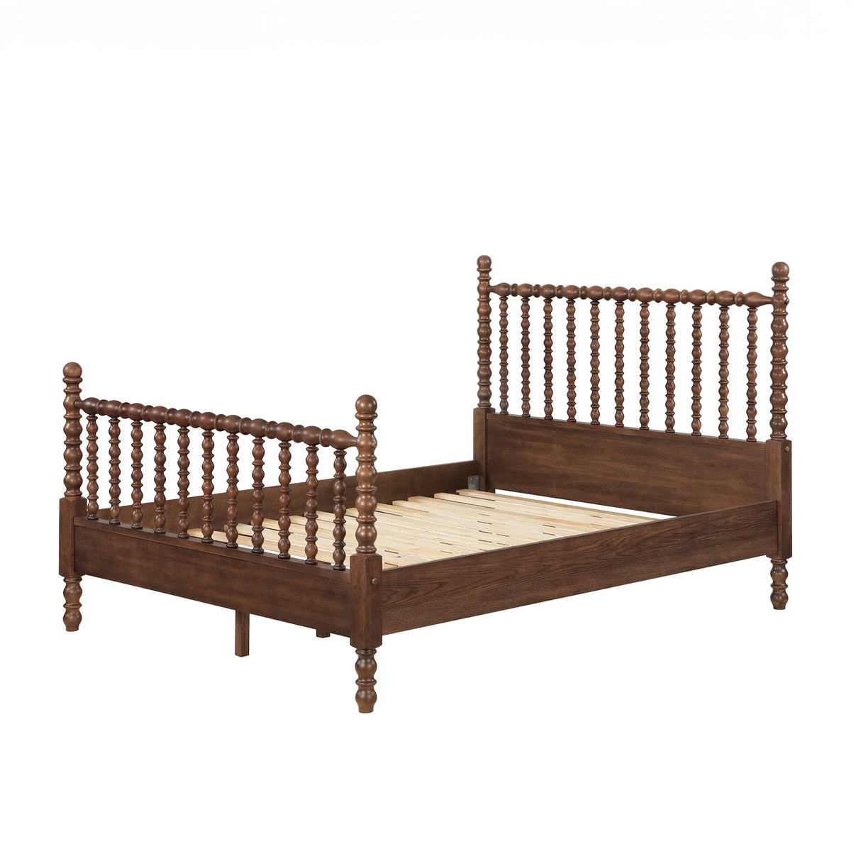 Pioneer Woman Harper Queen - Size Spindle Bed, Homestead Brown