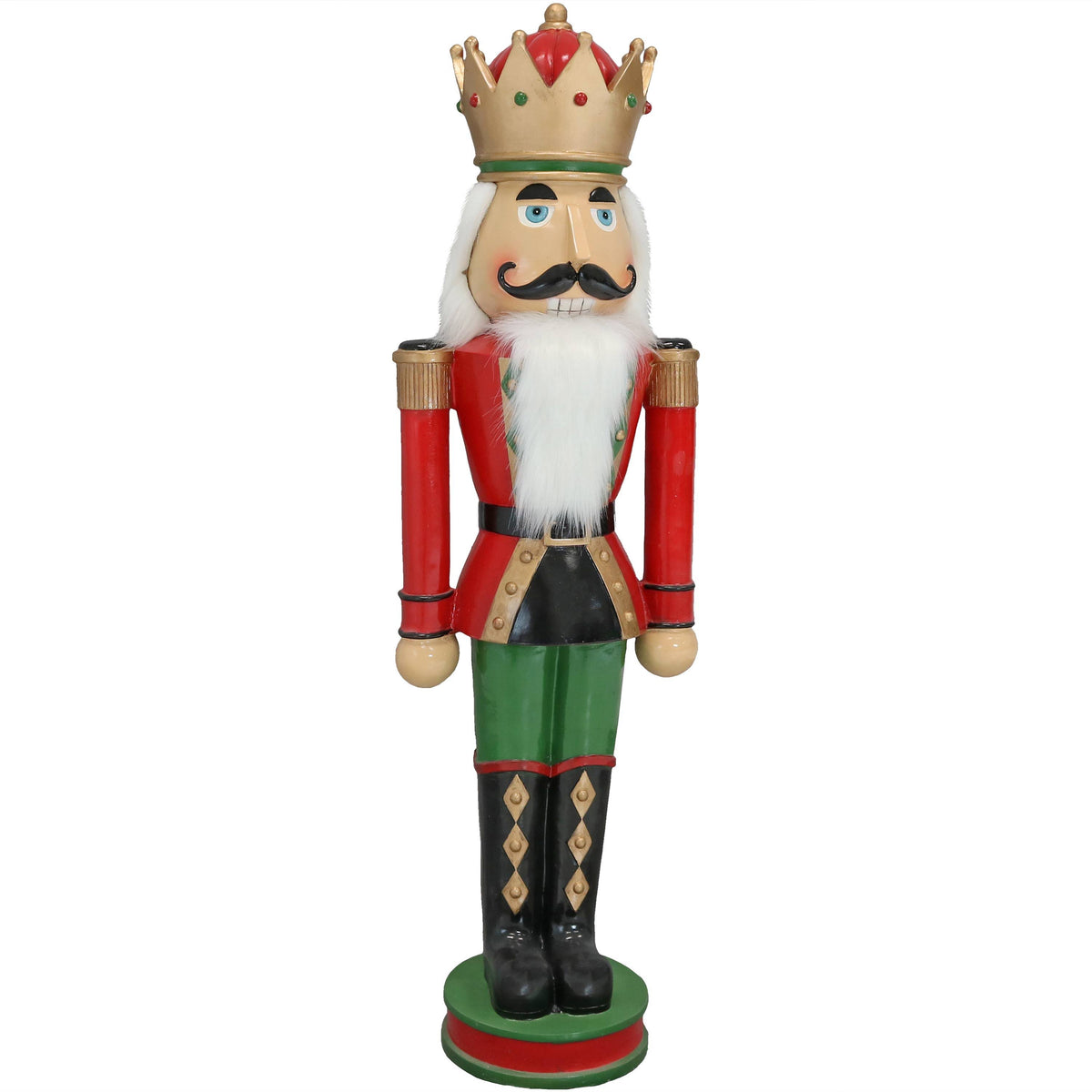 Sunnydaze Matthias The Nutcracker Prince Indoor/Outdoor Christmas Decor, Polyresin, 37 inch