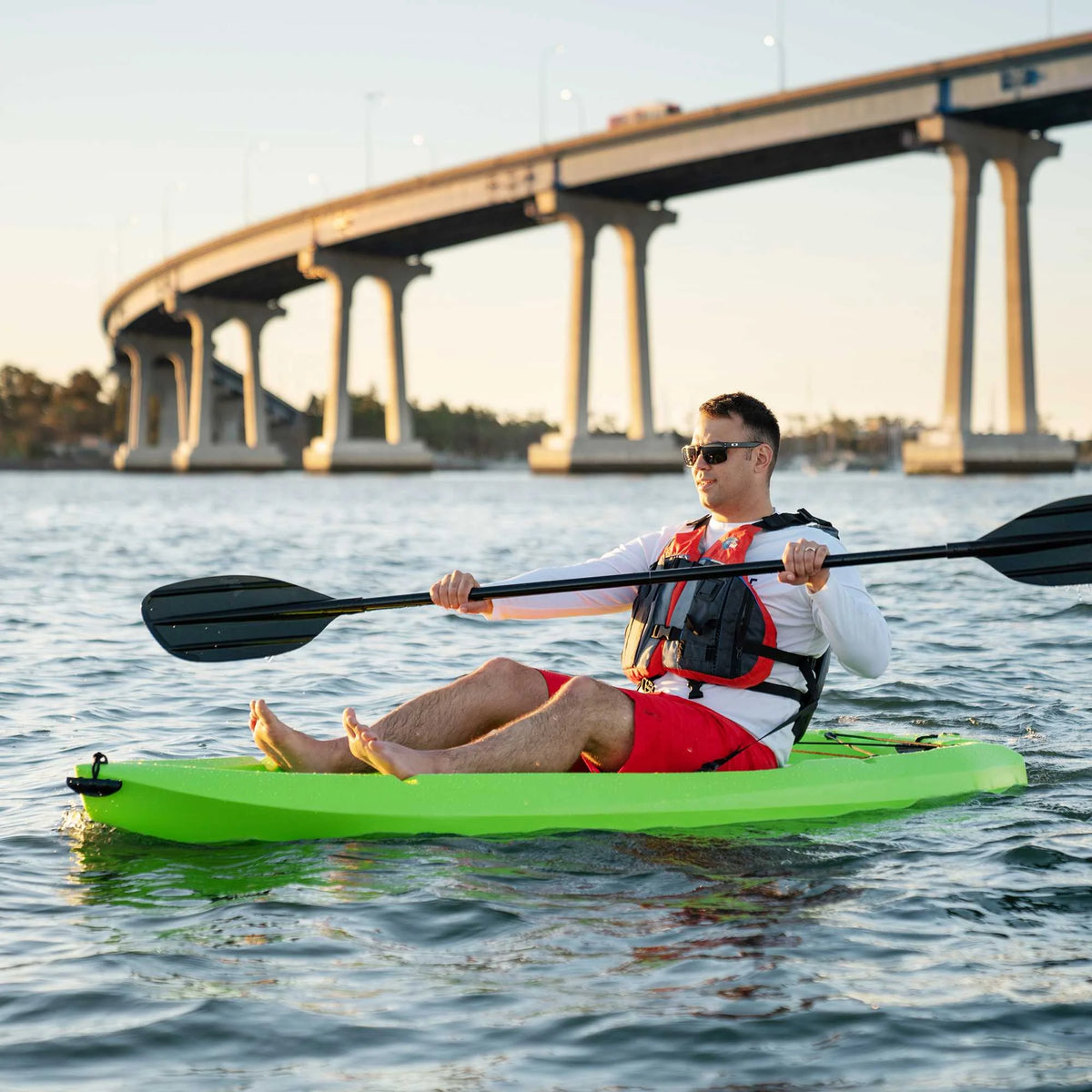 Lifetime Daylite 8 Ft Sit - on - Top Kayak, Red (90775)