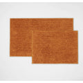 2pk Quick Dry Bath Rug Set Gold - Threshold