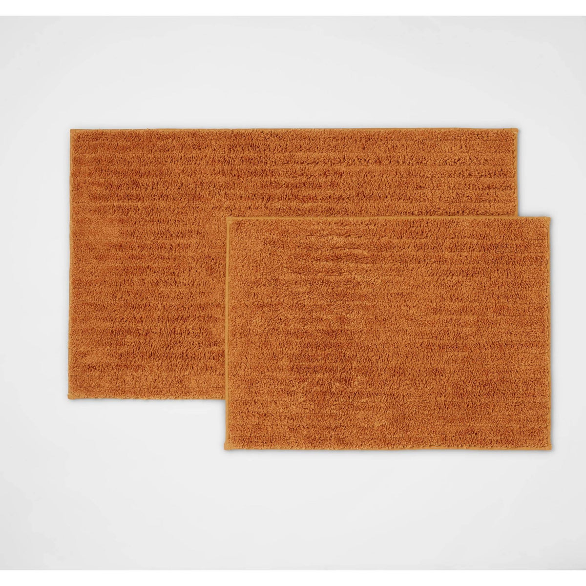 2pk Quick Dry Bath Rug Set Gold - Threshold