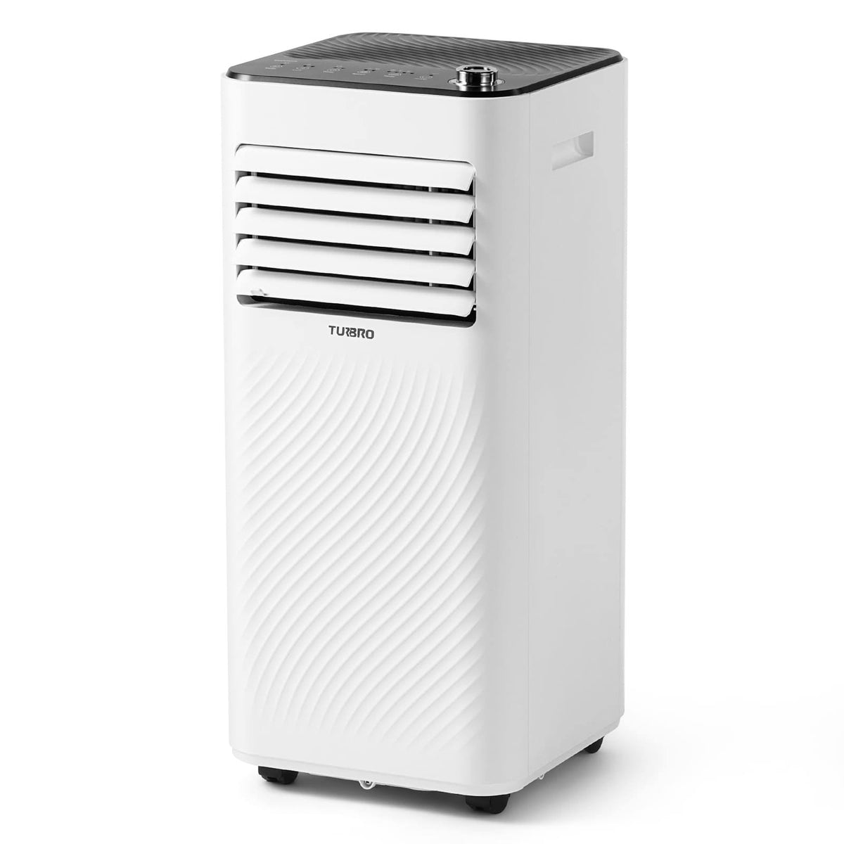 TURBRO Finnmark 10,000 BTU Portable Air Conditioner, Dehumidifier and Fan, 3-in-1 Floor AC Unit for Rooms Up to 400 Sq ft