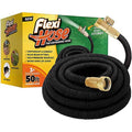 Flexi Hose 3/4 in x 50 ft. Expandable Garden Hose, Lightweight and No-Kink Flexible, Black